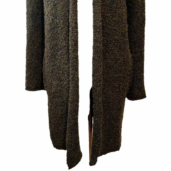 Zadig & Voltaire Womens Celia Ma Moss Green Brown Open Front Cardigan Sweater S? - Picture 5 of 11